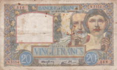 France 20 Francs 1941