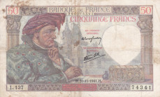 France 50 Francs 1941