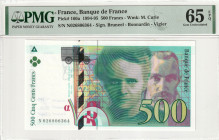 France 500 Francs 1994-1995 PMG 65 EPQ