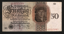 Germany 50 Reichsmark 1924