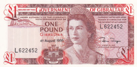 Gibraltar 1 Pound 1988
