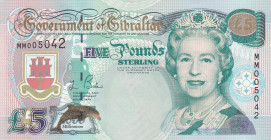Gibraltar 5 Pounds 2000
