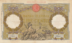 Italy 100 Lire Capranesi (Fascio) 1935