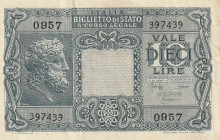 Italy 10 Lire 1944