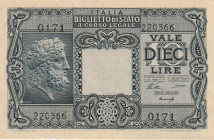 Italy 10 Lire 1944