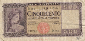 Italy 500 Lire 1948