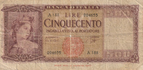 Italy 500 Lire 1961