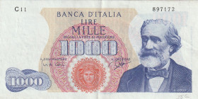 Italy 1000 Lire 1962