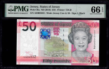 Jersey 50 Pounds 2010 PMG 66 EPQ