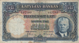 Latvia 50 Latu 1934