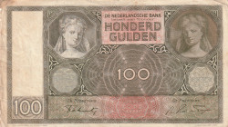 Netherlands 100 Gulden 1941