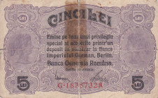 Romania 5 Lei 1917