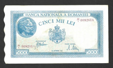 Romania 5000 Lei 1943