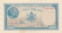 Romania 5000 Lei 1943