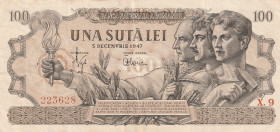 Romania 100 Lei 1947