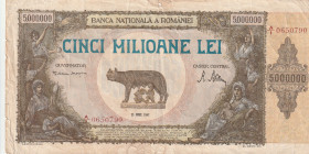 Romania 5.000.000 Lei 1947