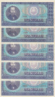Romania 100 Lei 1966, Lot of 5