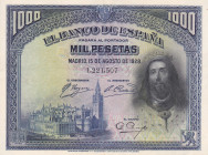 Spain 1000 Pesetas 1928