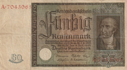 Germany 50 Rentenmark Stabilization Bank 1934