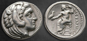 Kings of Macedon. Amphipolis. Alexander III "the Great" 336-323 BC. Struck under Antipater, circa 325-323/2 BC. Drachm AR