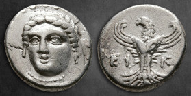 Paphlagonia. Sinope circa 330-250 BC. Trihemiobol AR