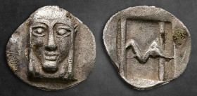 Ionia. Kolophon  circa 480-450 BC. Hemiobol AR