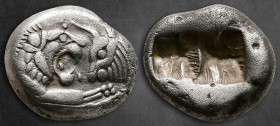 Kings of Lydia. Sardeis. Kroisos 560-546 BC. Siglos or Half Stater AR