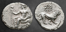 Cilicia. Tarsos. Mazaios, Satrap of Cilicia 361-334 BC. Obol AR