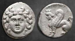 Cilicia. Uncertain mint, possibly Mallos circa 400-300 BC. Obol AR