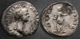Julia Titi AD 80-81. Struck under Titus, 80-81 AD. Rome. Denarius AR