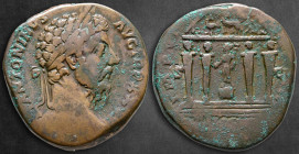 Marcus Aurelius AD 161-180. Rome. Sestertius Æ