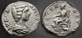 Julia Domna. Augusta AD 193-217. Rome. Denarius AR