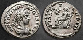 Caracalla AD 198-217. Laodicea ad Mare. Denarius AR