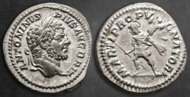 Caracalla AD 198-217. Rome. Denarius AR