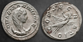 Diva Mariniana AD 254-256. Consecration issue. Rome. Antoninianus AR