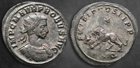 Probus AD 276-282. Siscia. Antoninianus Æ silvered