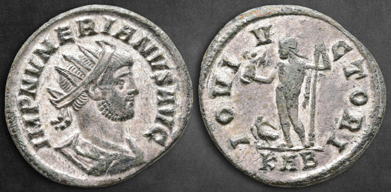 Numerian AD 283-284. Rome
Antoninianus Æ silvered

22 mm, 3,43 g

IMP NVMER...