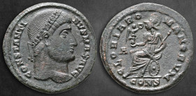 Constantine I the Great AD 306-337. Constantinople. Follis Æ