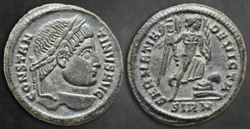 Constantine I the Great AD 306-337. Sirmium
Follis Æ

20 mm, 3,28 g

CONSTA...