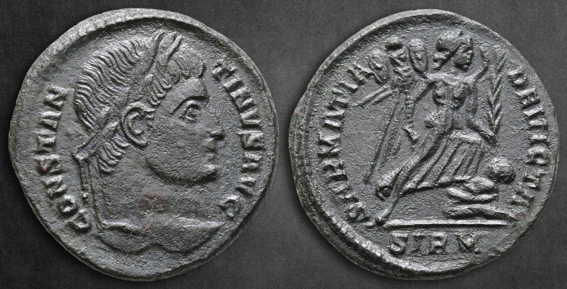 Constantine I the Great AD 306-337. Sirmium
Follis Æ

18 mm, 2,65 g

CONSTA...