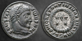Constantine I the Great AD 306-337. Thessaloniki. Follis Æ silvered