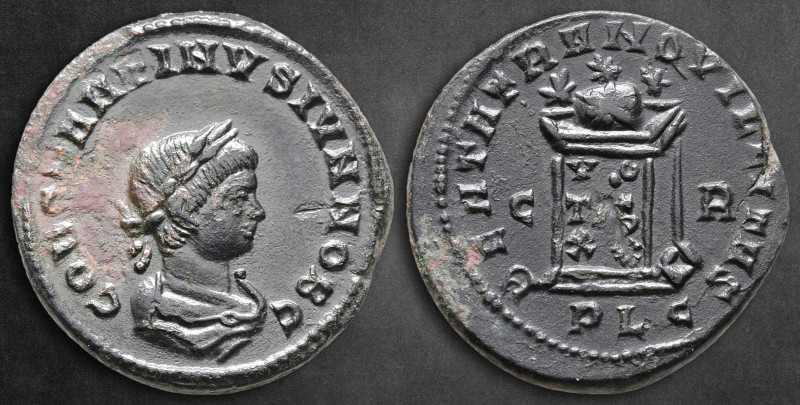 Constantine II, as Caesar AD 317-337. Lugdunum (Lyon)
Follis Æ

20 mm, 2,84 g...