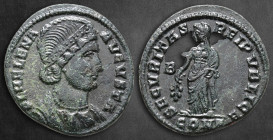 Helena. Augusta AD 328-329. Constantinople. Follis Æ