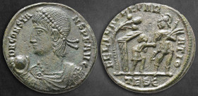 Constans AD 337-350. Thessaloniki. Follis Æ
