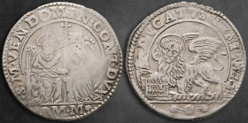 Italy. Venice. Domenico Contarini  AD 1659-1674. Ducat AR