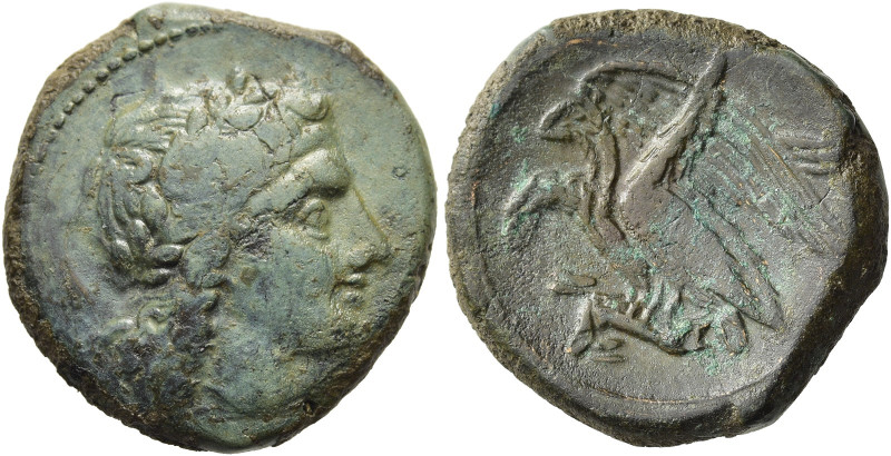 SIZILIEN. AKRAGAS 
Phintias, 287 - 279 v. Chr. AE ø 22mm (9,23g). 275 - 240 v. ...