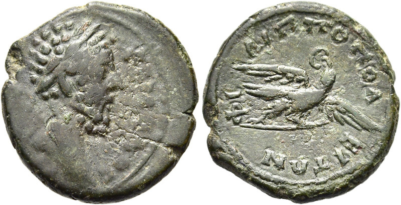 THRAKIEN. PHILIPPOPOLIS 
Lucius Verus, 161 - 169 n. Chr. AE ø 19mm (4,75g). Vs....