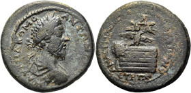 PONTOS. AMASEIA
Commodus, 180 - 192 n. Chr. AE ø 34mm (23,17g). Jahr 184/5 der Lokalära beginnend 3/2 v. Chr. = 186 n. Chr. Vs.: Μ ΑΥΡΗΛ ΚΟΜΟ ΑΝΤΩΝ Σ...