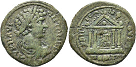 BITHYNIEN. KRETEIA-FLAVIOPOLIS 
Caracalla, 197 - 217 n. Chr. AE ø 28mm (10,41g). Vs.: ΑΥ Κ Μ ΑΥΡ ΑΝΤΩΝΙΝΟ-Σ, drapierte Panzerbüste mit Lorbeerkranz n...