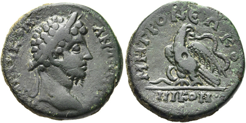 BITHYNIEN. NIKOMEDIA 
Commodus Augustus, 177 - 192 n. Chr. AE ø 22mm (8,44g). V...